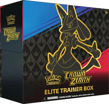 Load image into Gallery viewer, Pokémon: Crown Zenith - Elite Trainer Box (ETB) - LIMIT 4