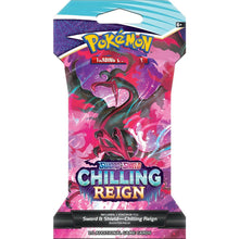 Load image into Gallery viewer, Pokémon: Sword & Shield - Chilling Reign - Sleeved Booster Packs