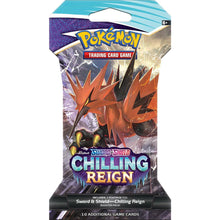 Load image into Gallery viewer, Pokémon: Sword & Shield - Chilling Reign - Sleeved Booster Packs