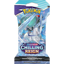 Load image into Gallery viewer, Pokémon: Sword &amp; Shield - Chilling Reign - Sleeved Booster Packs
