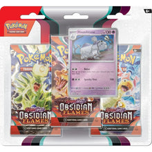 Load image into Gallery viewer, Pokémon: Scarlet and Violet - Obsidian Flames - 3 Pack Blister

