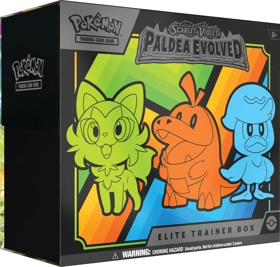 Pokémon: Scarlet & Violet - Paldea Evolved - Elite Trainer Box (ETB)