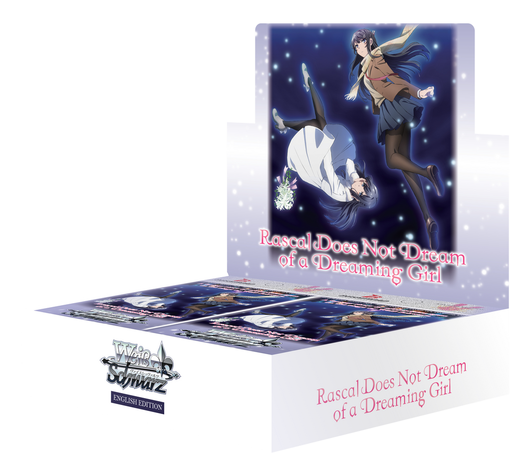 Weiss Schwarz: Rascal Does Not Dream of a Dreaming Girl Booster Box [1st Edition English]