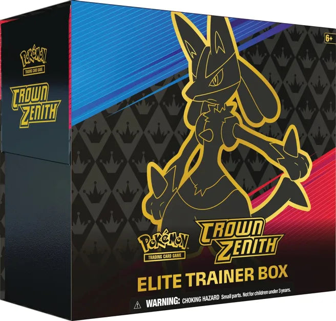 Pokmon: Crown Zenith - Elite Trainer Box (ETB) - LIMIT 4 Pokvolver Pokmon: Crown Zenith - Elite Trainer Box (ETB) - LIMIT 4 Pokvolver