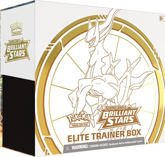 Pokémon: Sword & Shield - Brilliant Stars - Elite Trainer Box (ETB)