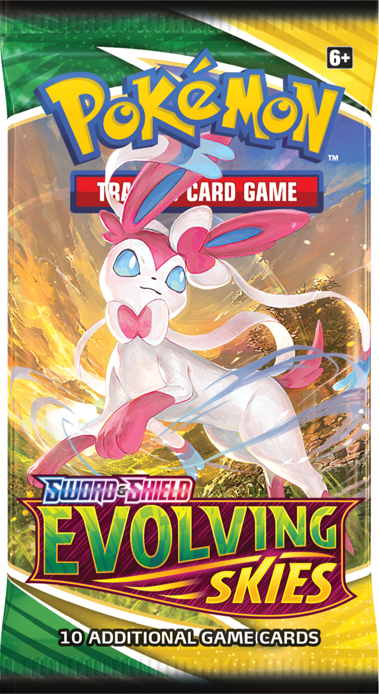 Pokmon: Sword & Shield - Evolving Skies - Booster Pack Pokvolver Pokmon: Sword & Shield - Evolving Skies - Booster Pack Pokvolver