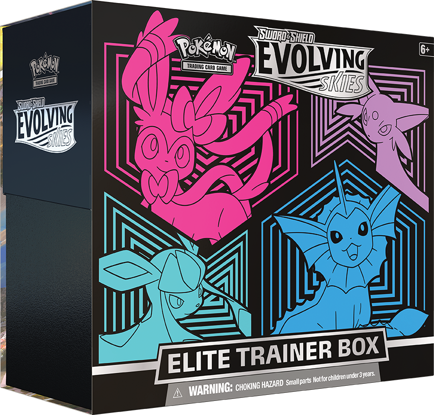 ワーウィック Evolving Skies エリートトレーナーボックス Pokémon: Sword & Shield - Evolving Skies - Elite Trainer Box