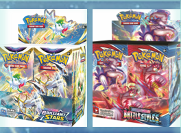Pokémon: Sword & Shield - Brilliant Stars & Battle Styles - Booster Box Bundle