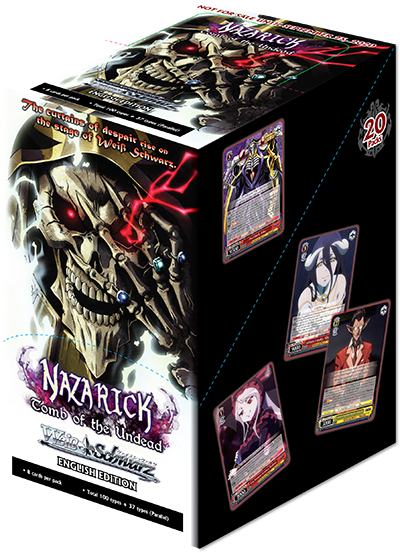 Weiss Schwarz: Nazarick: Tomb of the Undead Booster Box [Reprint Edition English]