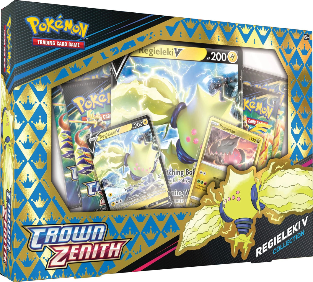 Pokémon: Crown Zenith - V Collection Boxes - Regieleki/Regidrago [PRE-ORDER]