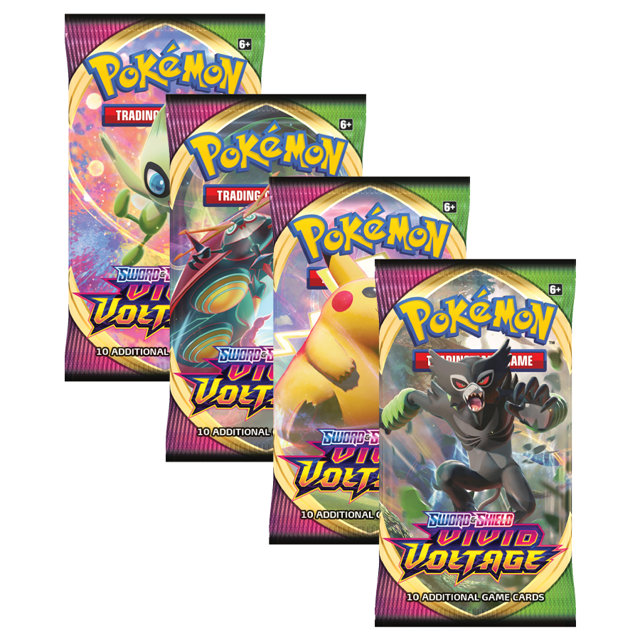 Pokémon: Sword & Shield - Vivid Voltage - Booster Packs